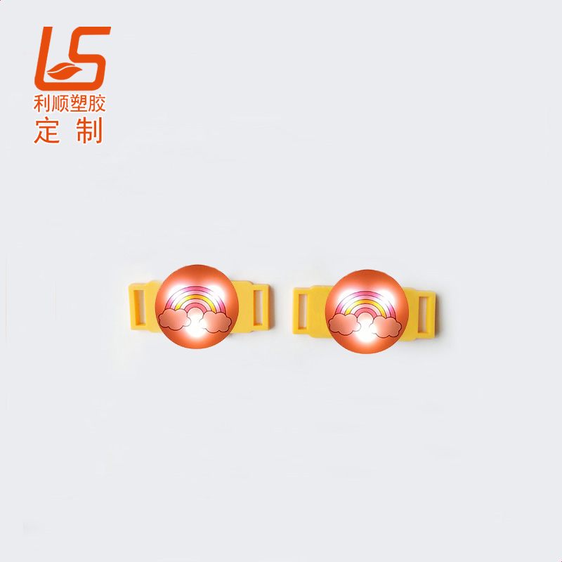 卡通公仔LED發光鞋扣