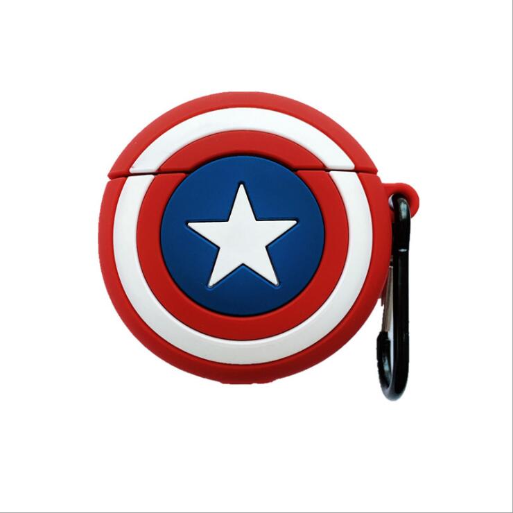 美國隊(duì)長蘋果藍(lán)牙耳機(jī)保護(hù)套